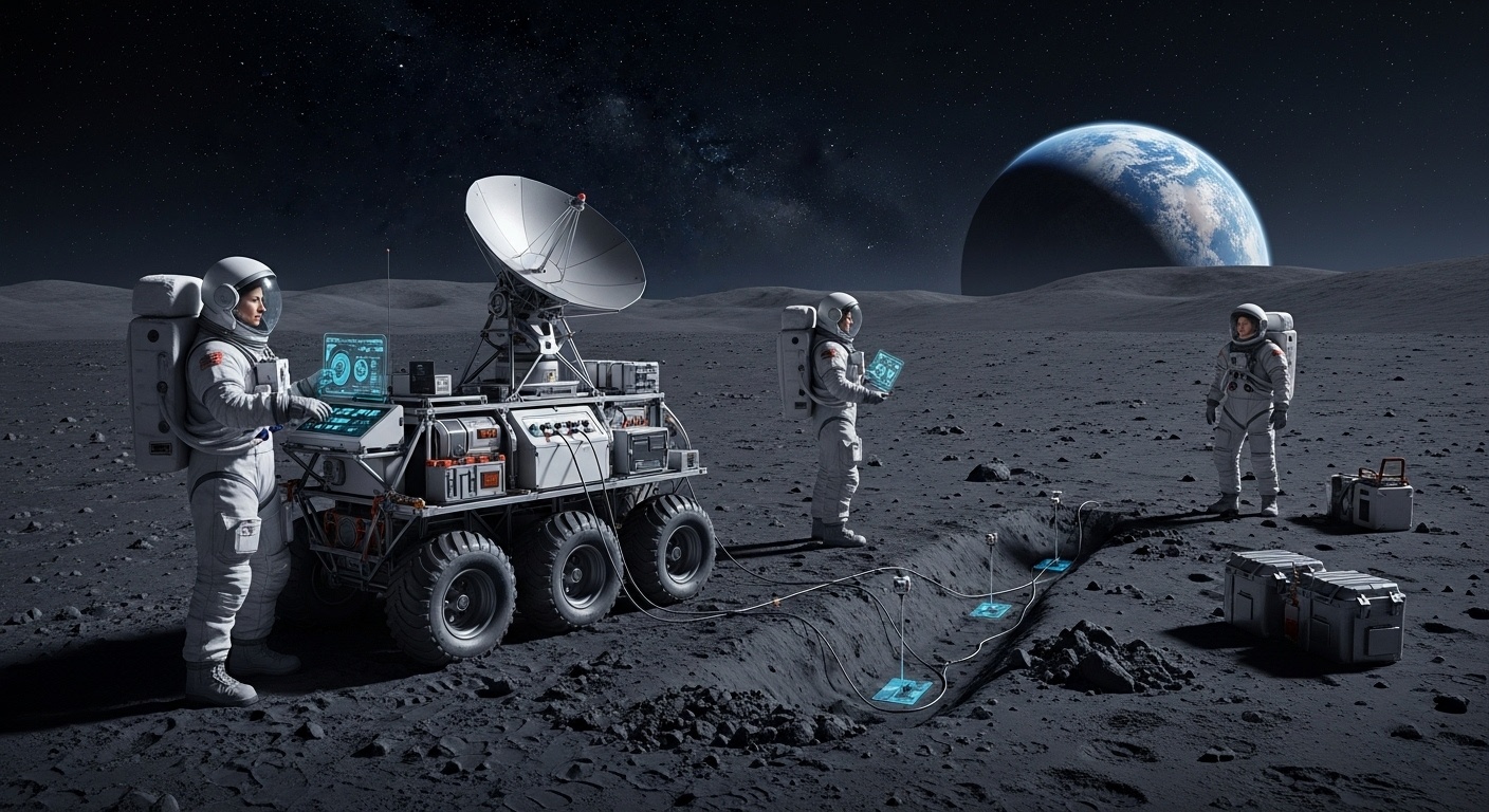 Lunar Life - Astronauts Gathering 01