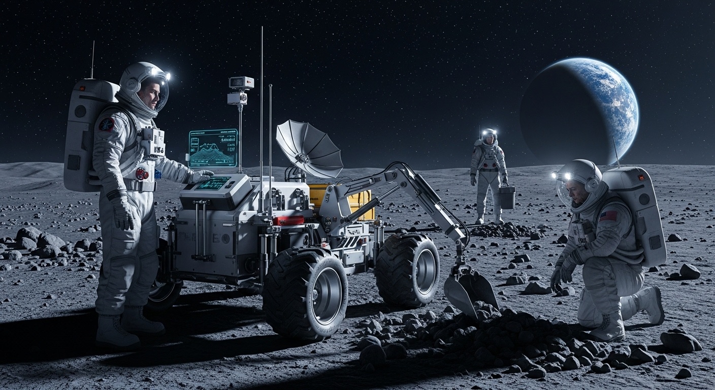 Lunar Life - Astronauts Gathering 02