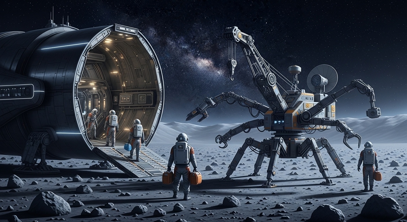 Lunar Life - Moon Colony 04